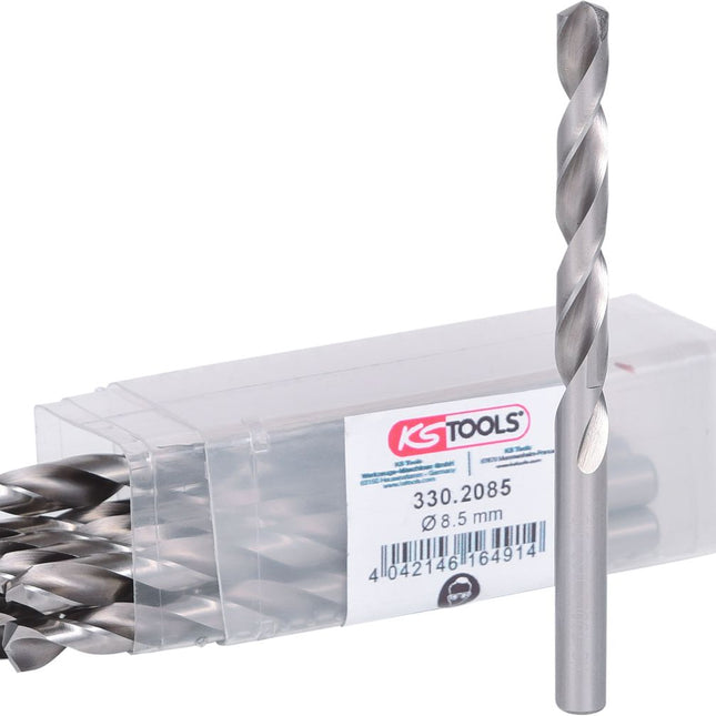 KS TOOLS HSS-G Spiralbohrer, 8,5mm, 10er Pack ( 330.2085 ) - Toolbrothers