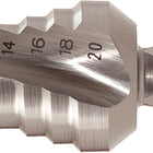 KS TOOLS HSS Stufenbohrer extra kurz,Ø 4-20mm, 9 Stufen ( 330.2372 ) - Toolbrothers