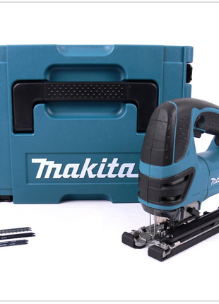 Makita 4350 FCTJ 720 W Pendelhubstichsäge im MAKPAC inkl. 6 tlg. Sägeblatt Set - Toolbrothers