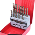 KS TOOLS HSS-G Co 5 Spiralbohrer-Satz, Stahlblechkassette 19-tlg 1-10mm ( 330.3610 ) - Toolbrothers