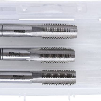 KS TOOLS Serie di maschi a mano in HSS M,M14x2,3 pz ( 331.0140 )