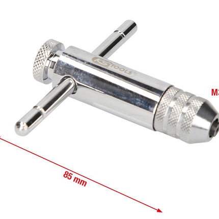 KS TOOLS Werkzeughalter mit Umschalt-Ratschenkopf, 85mm ( 331.0660 ) - Toolbrothers
