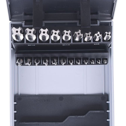 KS TOOLS HSS CO Handgewindebohrer-Satz M, Kunststoffkassette 21-tlgM3-M12 ( 336.0651 ) - Toolbrothers