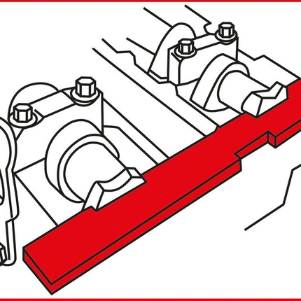 KS TOOLS Serie di utensili per messa in fase motore per Ford / Volvo, 4 pz ( 400.1525 )