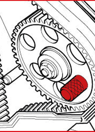 KS TOOLS Motoreinstell-Werkzeug-Satz für VAG / Volvo, 2-tlg ( 400.1725 )