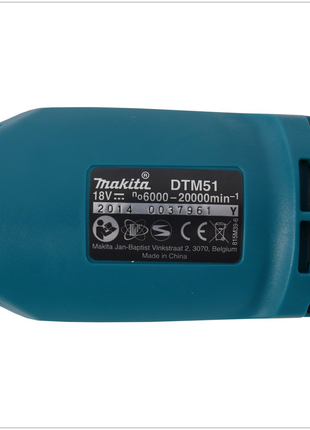 Makita DTM 51 ZE 18 V Li-ion Akku Multifunktion Werkzeug mit Einlage für Makpac - Toolbrothers