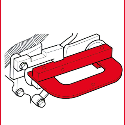 KS TOOLS Serie di utensili per messa in fase motore per Renault, 4 pz ( 400.1875 )