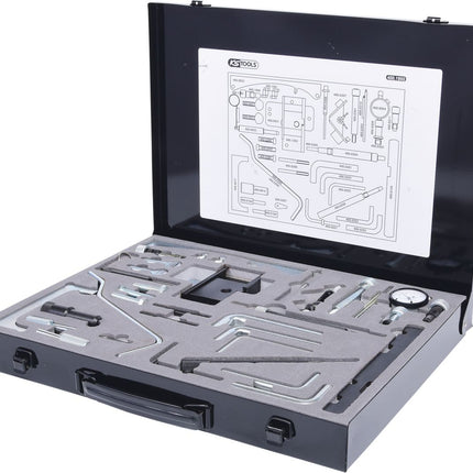 KS TOOLS Universal - Motoreinstell-Werkzeug-Satz für Dieselmotoren, 41-tlg ( 400.1950 )