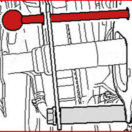 KS TOOLS Frontmasken-Ausbauhilfe (2)  ( 400.2077 ) - Toolbrothers