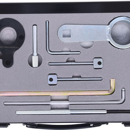 KS TOOLS Serie di utensili per messa in fase motore per VAG, 9 pz, Audi, Seat, Škoda, Volkswagen ( 400.2120 )