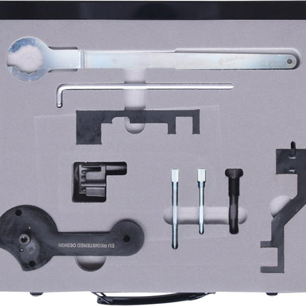 KS TOOLS Serie di utensili per messa in fase motore per VAG, 9 pz, Audi, Seat, Škoda, Volkswagen ( 400.2140 )