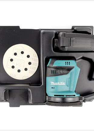 Makita DBO 180 ZE Akku Exzenterschleifer 18 V 125 mm + Einlage für Makpac - Toolbrothers