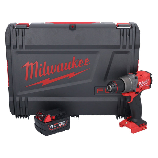 Trapano a percussione a batteria Milwaukee M18 FPD3-401X 18 V 158 Nm brushless + 1x batteria ricaricabile 4,0 Ah + scatola HD - senza caricabatterie