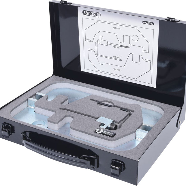KS TOOLS Motoreinstell-Werkzeug-Satz für BMW, 4-tlg ( 400.2550 ) - Toolbrothers