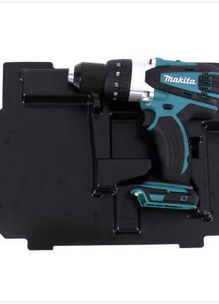 Makita DHP 458 ZE Akku Schlagbohrschrauber 18V 91Nm + Einlage für Makpac - Toolbrothers