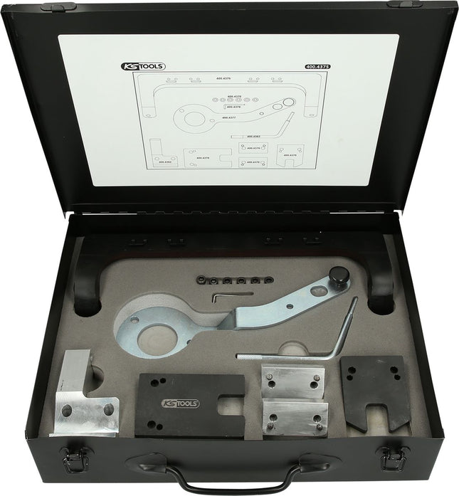 KS TOOLS Serie di utensili per messa in fase motore per BMW / Mini, 5 pz ( 400.4375 )