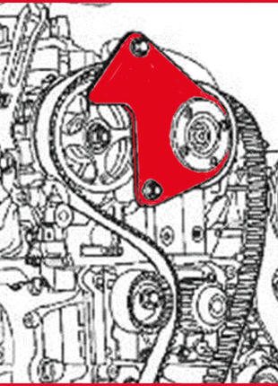 KS TOOLS Nockenwellen-Fixierwerkzeug für Renault ( 400.9022 )