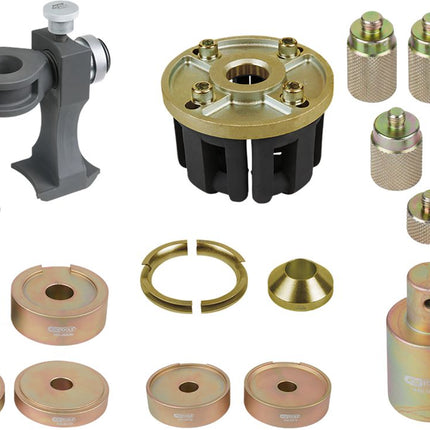 KS TOOLS Universal-Werkzeug-Satz zur Kompakt-Radlager-De-/Montage, 33-tlg ( 440.9998 ) - Toolbrothers