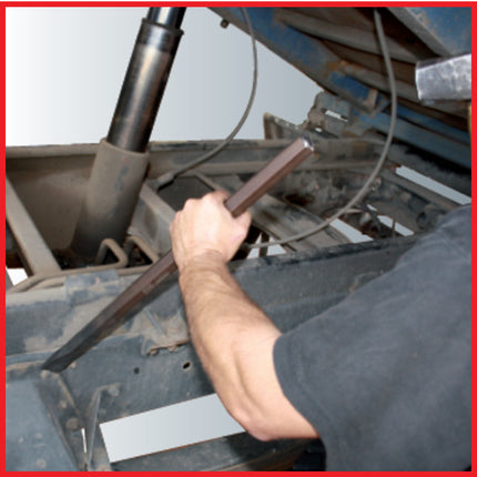 KS TOOLS Flachmeißel, 600x25mm ( 450.0027 )