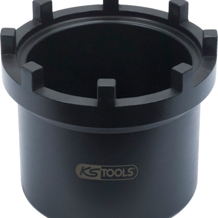 KS TOOLS 3/4" Nutmuttern-Schlüssel Scania 8 Zapfen für Scania ( 450.0236 ) - Toolbrothers