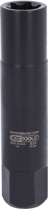 KS TOOLS Kraft-Biteinsatz für Torx-E-Schrauben L=107mm, E20 ( 450.0434 ) - Toolbrothers