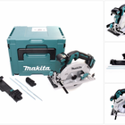 Sega circolare a batteria Makita DHS 680 ZJ 18 V 165 mm brushless + adattatore + Makpac - senza batteria, senza caricabatterie