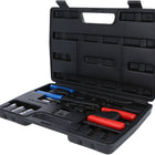 KS TOOLS Sicherungszangen-Satz mit Ratschenfunktion, 20-tlg ( 500.1350 ) - Toolbrothers
