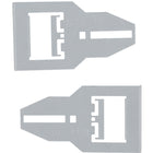 KS TOOLS Utensile di sblocco radio Clarion, 2 pz ( 500.1387 )