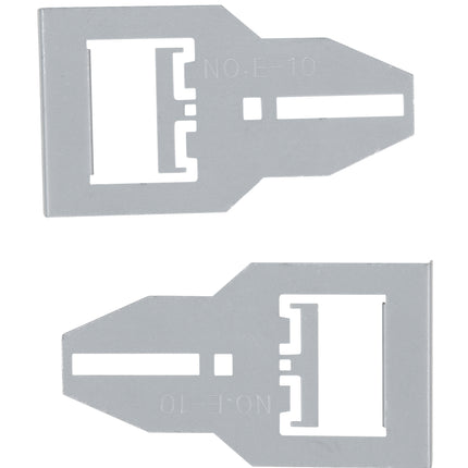 KS TOOLS Utensile di sblocco radio Clarion, 2 pz ( 500.1387 )