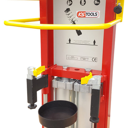 KS TOOLS Compressore per molle banco aria compressa con doppio cilindro ( 500.8810 )