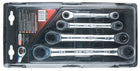 KS TOOLS GEARplus Torx-E-Doppel-Ratschenringschlüssel-Satz, 4-tlg ( 503.4364 ) - Toolbrothers