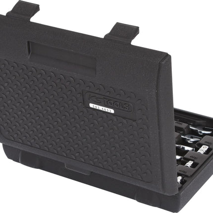 KS TOOLS GEARplus Ratschenringmaulschlüssel-Satz, kurz, 16-tlg ( 503.4653 ) - Toolbrothers
