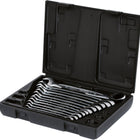 KS TOOLS GEARplus Ratschenringmaulschlüssel-Satz, umschaltbar,12-tlg ( 503.4665 ) - Toolbrothers