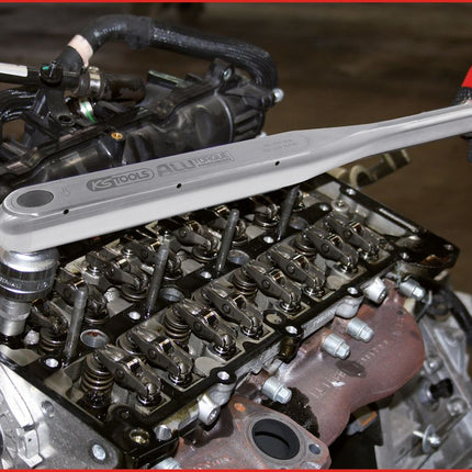 KS TOOLS 3/4" Kraft-Bit-Stecknuss Torx mit Bohrung, kurz, TB100 ( 515.0019 ) - Toolbrothers