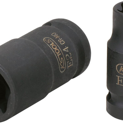 KS TOOLS 3/8" Torx-E-Kraft-Stecknuss, kurz, E12 ( 515.0985 ) - Toolbrothers