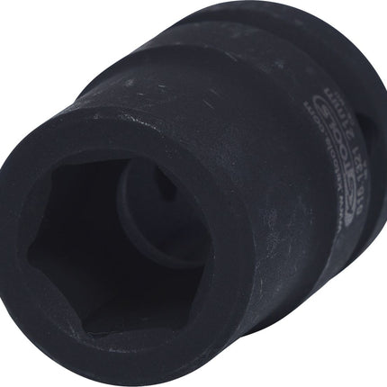 KS TOOLS 3/4" Sechskant-Kraft-Stecknuss, kurz, 21mm ( 515.1321 ) - Toolbrothers