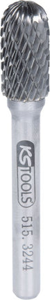 KS TOOLS HM Walzenrund-Frässtift Form C, 10mm ( 515.3244 ) - Toolbrothers