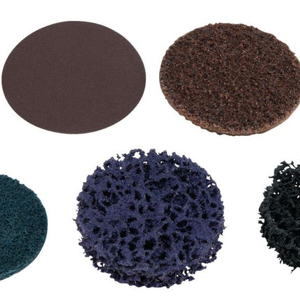 KS TOOLS Ersatz-Schleifpads, Ø50mm, Sand-Papier 240, 10er Pack ( 515.5082 ) - Toolbrothers