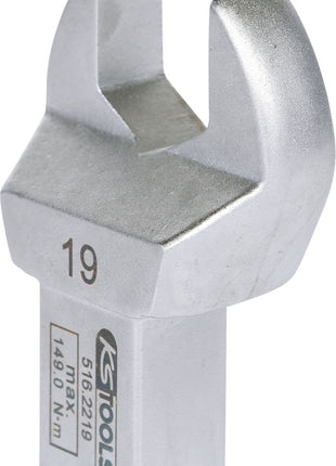 KS TOOLS 14x18mm Einsteck-Maulschlüssel, 19mm ( 516.2219 ) - Toolbrothers