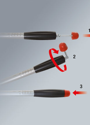 KS TOOLS 1/2" Kurzweg-Drehmomentschlüssel, 70-350Nm ( 516.3540 ) - Toolbrothers