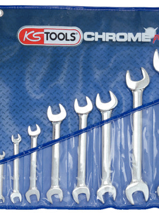 KS TOOLS CHROMEplus Doppel-Maulschlüssel-Satz, 8-tlg ( 518.3200 ) - Toolbrothers