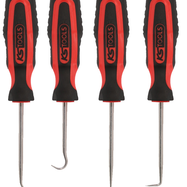 KS TOOLS Hakenwerkzeug-Satz, 4-tlg ( 550.1045 ) - Toolbrothers