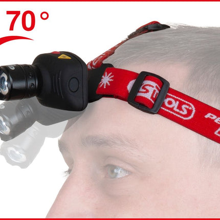 KS TOOLS perfectLight Kopflampe mit Fokus 140 Lumen ( 550.1238 ) - Toolbrothers