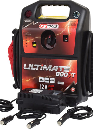 KS TOOLS 12 V Batterie-Booster, mobiles Starthilfegerät 850 A ( 550.1810 ) - Toolbrothers