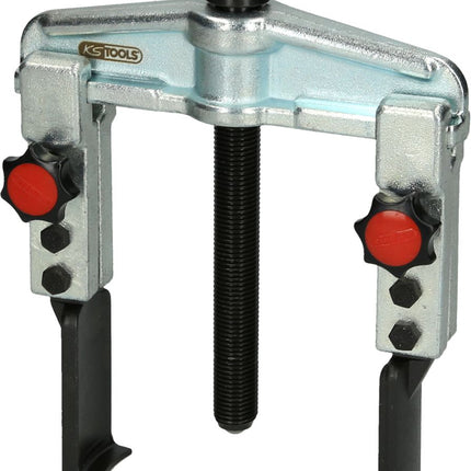 KS TOOLS Estrattore universale a serraggio rapido, 2 bracci con gancio  estremamente sottile e allungato, 20-90mm, 120mm ( 620.0034 )