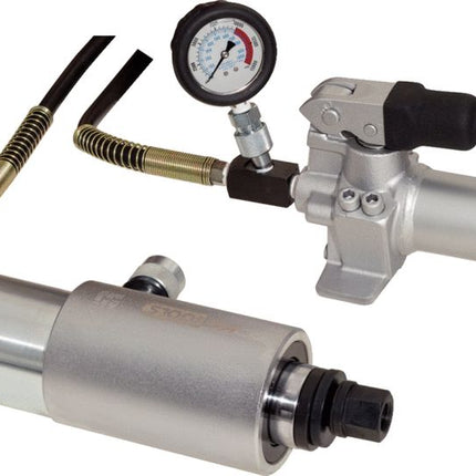 KS TOOLS Hydraulik-Zug- und Druckeinheit, 4-tlg ( 700.1790 ) - Toolbrothers