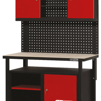 KS TOOLS Werkbank mit 1 Tür, H840xB1200xT600mm ( 865.0001 ) - Toolbrothers