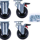 KS TOOLS Rollen-Satz zu PERFORMANCEplus Werkstattwagen inkl. Schrauben ( 873.5008-R014P ) - Toolbrothers