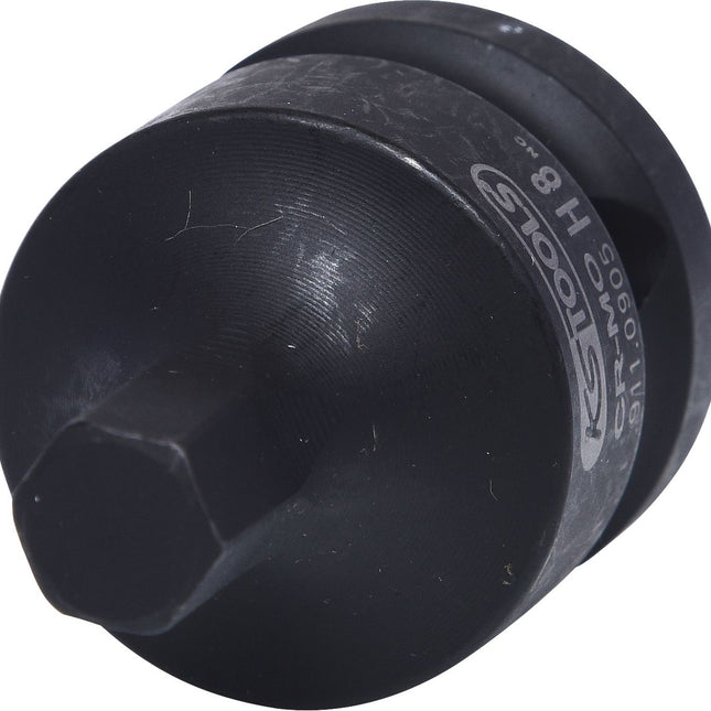 KS TOOLS 1/2" Kraft-Bit-Stecknuss Innensechskant, kurz, 8 mm ( 911.0905 ) - Toolbrothers