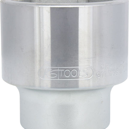KS TOOLS 1" Sechskant-Stecknuss, kurz, 58mm ( 911.1058 ) - Toolbrothers